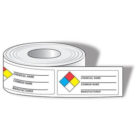 Accuform NFPA DIAMOND IDENTIFIER ROLL LABELS LZN601EV LZN601EV